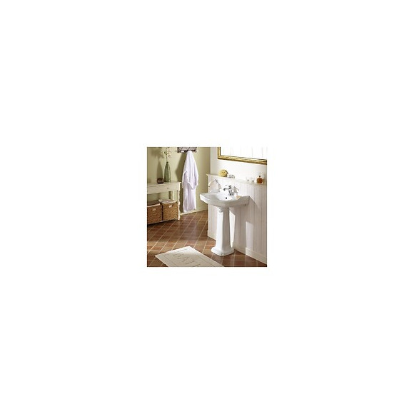 Lavabo Colonne Style Antique Blanc