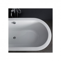 Baignoire Îlot 170x80 Acrylique Ovale Bubble