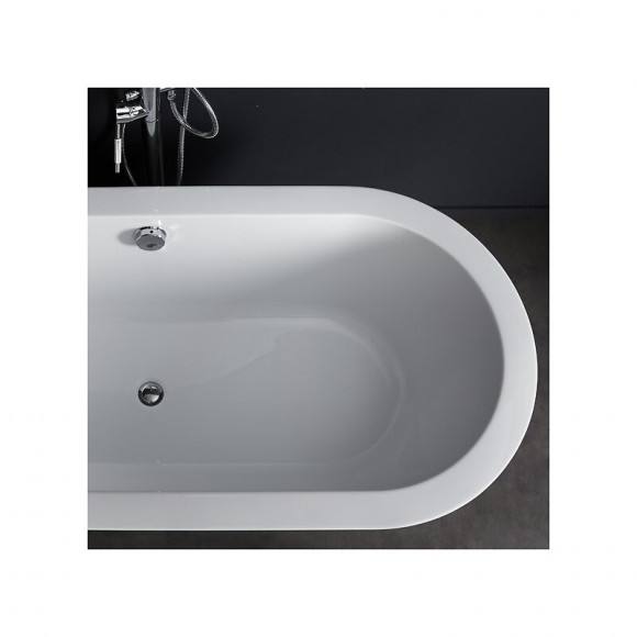 Baignoire Îlot 170x80 Acrylique Ovale Bubble