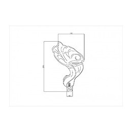 Baignoire Ilot Charly Blanche Avec Pieds Patte D 'aigle Chrome