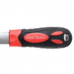 Dcraft - Cliquet Avec Molette - 1/2 Pouce - Nombre De Dents 72t - Cliquet Télescopique Réversible - Rouge