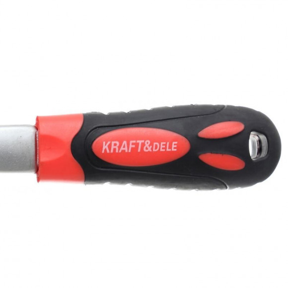 Dcraft - Cliquet Avec Molette - 1/2 Pouce - Nombre De Dents 72t - Cliquet Télescopique Réversible - Rouge