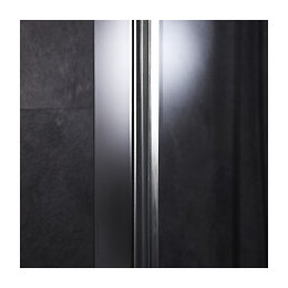 Paroi De Douche Fixe 120x195 Cm Tout Inox Haute Qualité