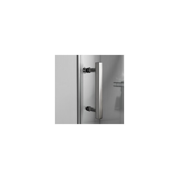 Porte De Douche Coulissante 'denis' 120x195 En Inox
