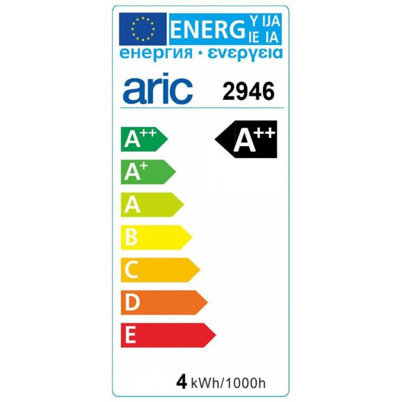 Tube Led Droit S15 Opaque 385 Lm 30 W Blanc Chaud, Aric