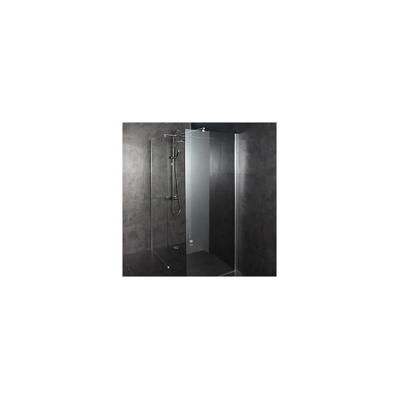 Combi Paroi De Douche Walk-in 80cm + 80cm X 195cm