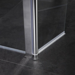 Combi Paroi De Douche Walk In 90+30x195 + Walk In 80x195