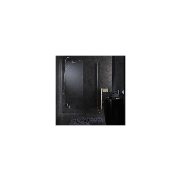 Combi Paroi De Douche Walk-in 80cm + 80cm X 195cm