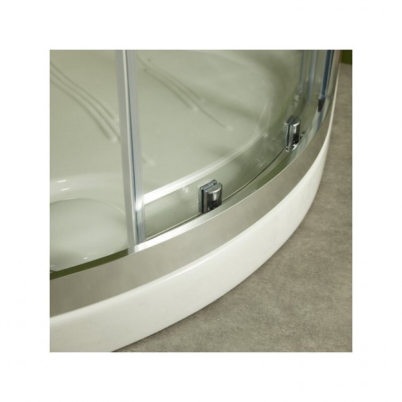 Porte De Douche Accès Circulaire 'rémi' 90x90x190cm