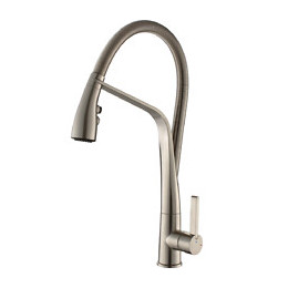 Angel Mitigeur Évier À Douchette Façon Inox Avec Ressort Serré