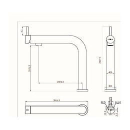 Magic Mitigeur Évier Gun Metal