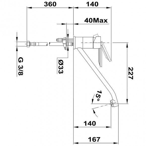 Tango Plus Mitigeur Évier Chromé