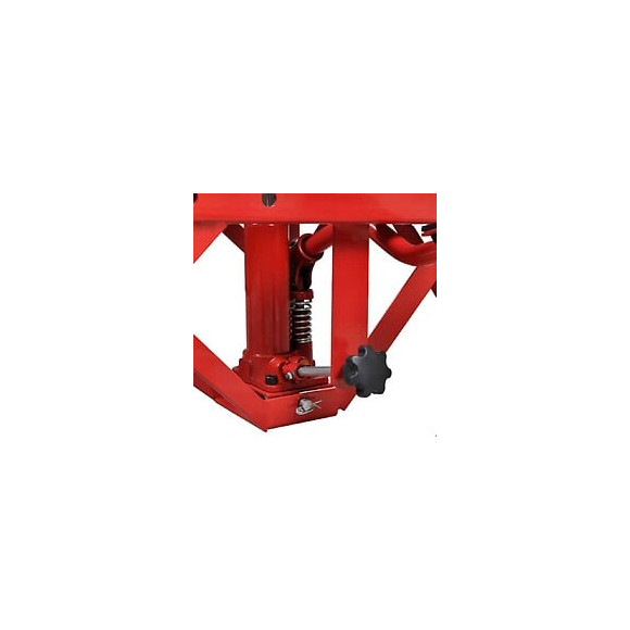 Table Élévatrice Rouge 135 Kg -