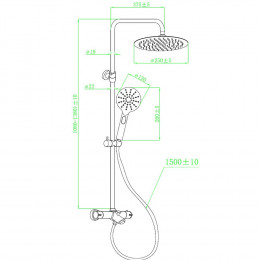 New Oneo Colonne Bain Et Douche Avec Thermostatique Chrome
