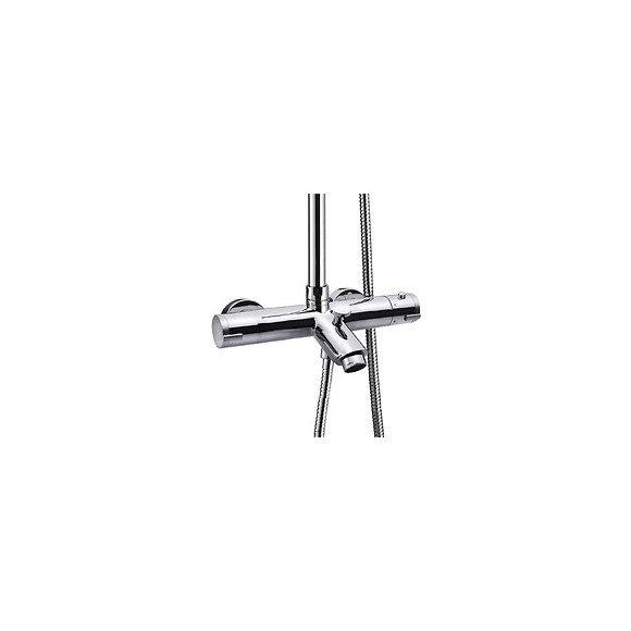 New Oneo Colonne Bain Et Douche Avec Thermostatique Chrome