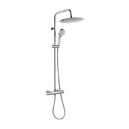 Goia Colonne De Douche Chrome Avec Thermostatique