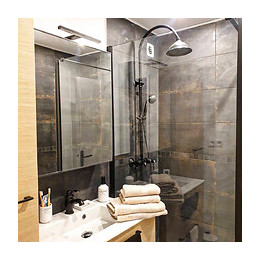 Cambridge Mitigeur Lavabo Orb Noir Vieilli