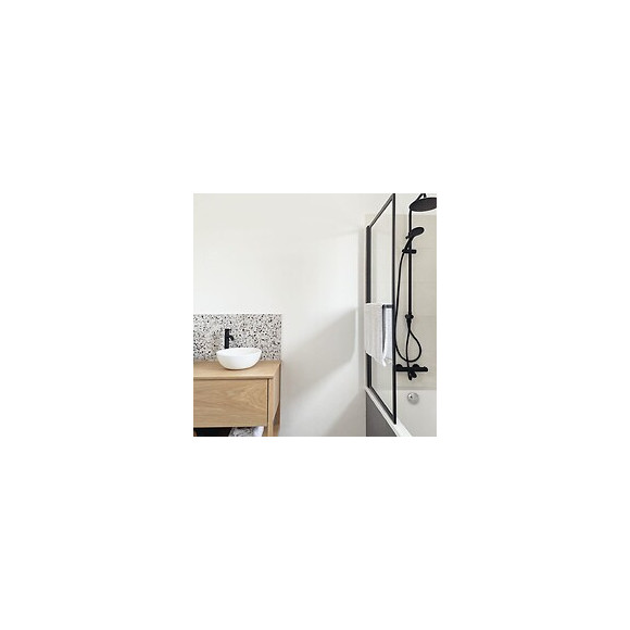 Essesmart Colonne De Douche Noire Mat Sans Mitigeur