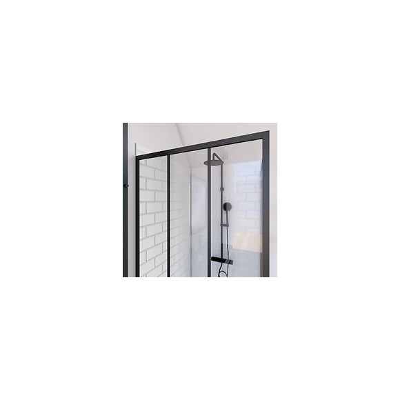 Paroi Retour Pour Porte De Douche - 90x200 Cm - Crushx Retour 90cm