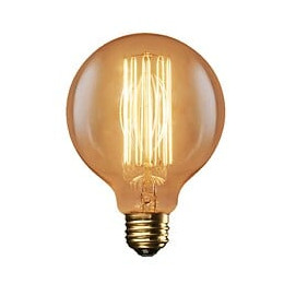 Ampoule Décorative G95 F2-17  40w  E27