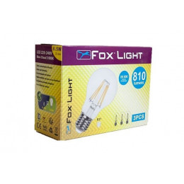 Ampoule Led-s19 Filament Claire A60 - E27 - 6w - 360° - 3 000k - 810lm - 3 Pcs