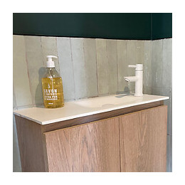 Luisa Mitigeur Lave Main Blanc