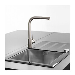 Arko Mitigeur Evier À Douchette Façon Inox