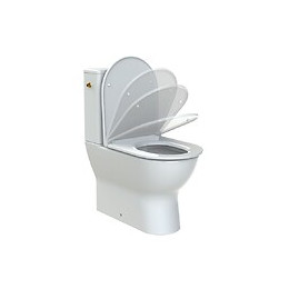 Pack Wc À Poser Duneo - Mécanisme 3/6l Et Alimentation D'eau Silencieuse