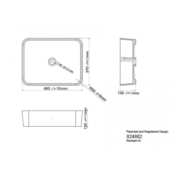 Vasque À Poser En Céramique Tezza