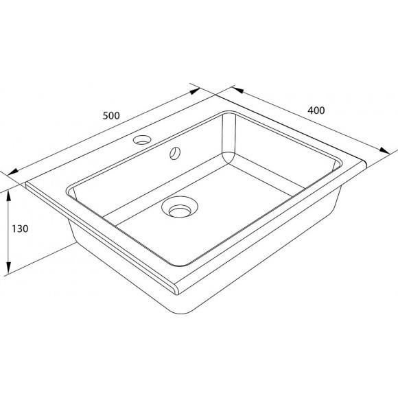 Vasque À Encastrer En Polybéton Kianja