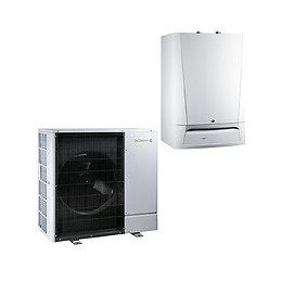 Pompe À Chaleur Air / Eau Monobloc Hpi-m De Dietrich 8 Kw Avec Appoint Électrique