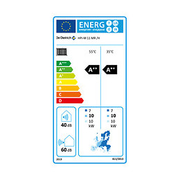 Pompe À Chaleur Air / Eau Monobloc Hpi-m De Dietrich 11 Kw Pour Rèleve Chaudière