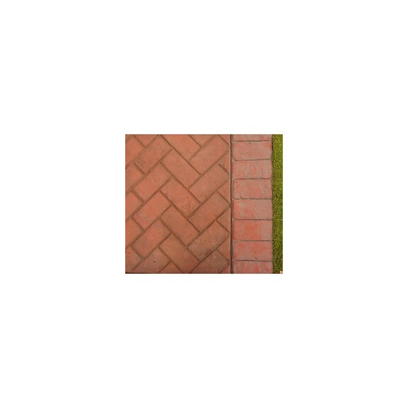 Moule Bordure Simple Brique