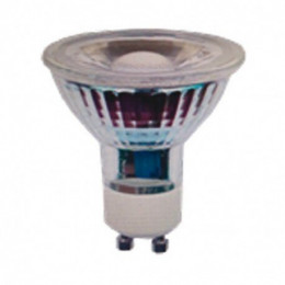 Ampoule Led Cob - Gu10 - Full Glass - 5w - 30° - 4 000k - 400lm