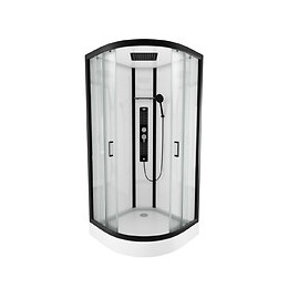 Cabine De Douche 1/4 De Cercle 90x90x215cm - Factory Round