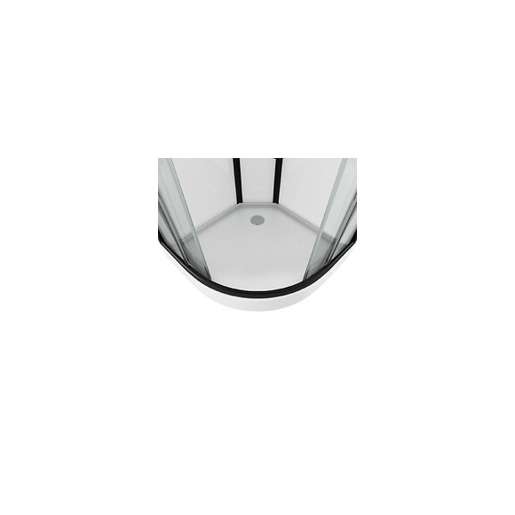 Cabine De Douche 1/4 De Cercle 90x90x215cm - Factory Round