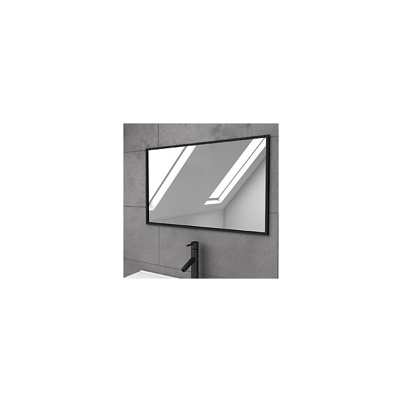 Ensemble Meuble De Salle De Bain - Chêne Naturel Avec Pieds Style Industriel - 2 Tiroirs - Mirroir