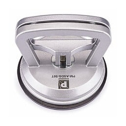 Power Tool - Lève-vitre Ventouse À 50 Kg - En Acier/gomme - 1 Ventouse - Charge Max. 50 Kg - Diam. Ventouse 120 Mm - Gris