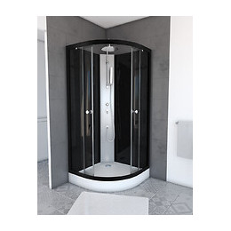 Cabine De Douche 1/4 De Cercle 85x85x225cm - Nebula