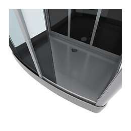 Cabine De Douche Rectangle 140x85x215cm - Primus Xxl