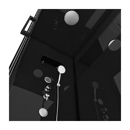 Cabine De Douche Mirror Space Rectangle Rectangle 110x80x215cm