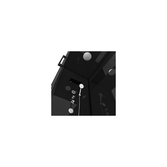 Cabine De Douche Mirror Space Rectangle Rectangle 110x80x215cm