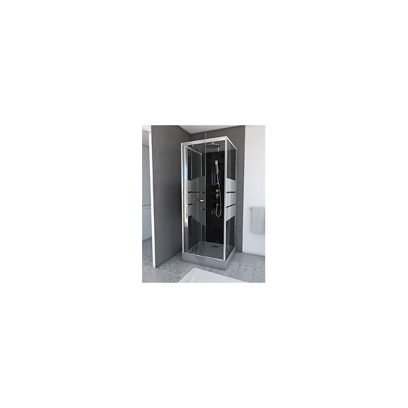 Cabine De Douche Carrée 80x80x225cm - Scratchy 80