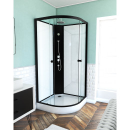 Cabine De Douche 85x85cm 1/4 De Cercle - Urban 85