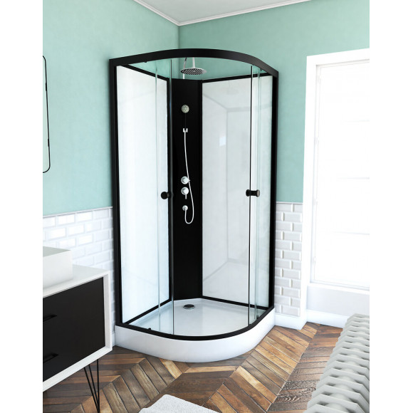 Cabine De Douche 85x85cm 1/4 De Cercle - Urban 85