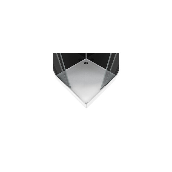 Cabine De Douche Carrée 90x90x215cm - Raven Square
