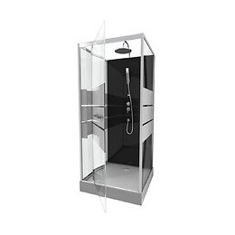 Cabine De Douche 90 Carrée 90x90x225cm - Scratchy 90