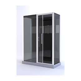 Cabine De Douche Rectangle 150x75x225cm - Cosmos Xxl