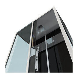 Cabine De Douche Rectangle 150x75x225cm - Cosmos Xxl