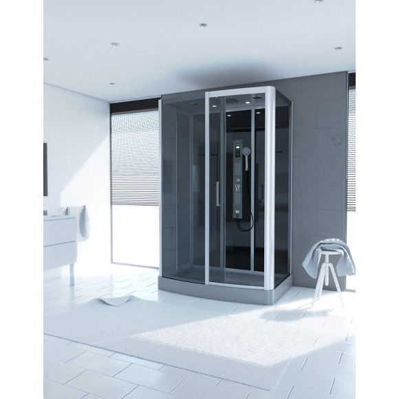 Cabine De Douche Rectangle 140x85x215cm - Primus Xxl